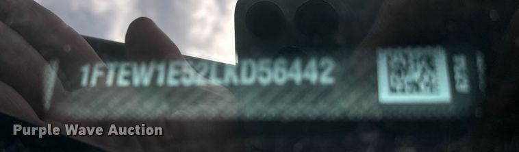 image for item OJ9931 2020 Ford F150 STX SuperCrew pickup truck