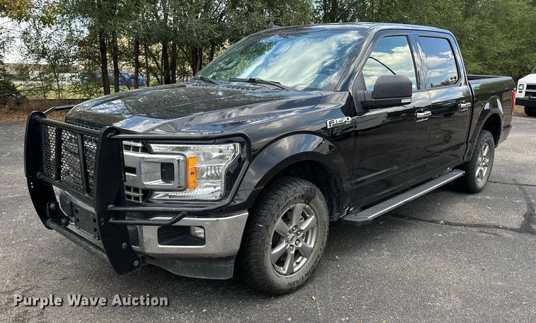 image for item OJ9932 2020 Ford F150 XLT SuperCrew pickup truck