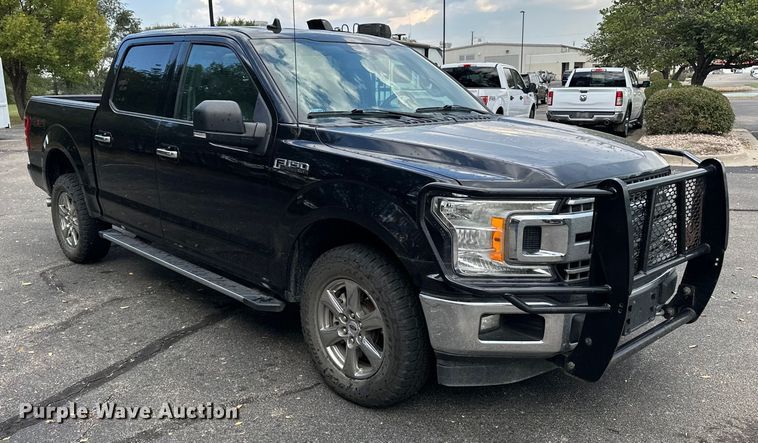 image for item OJ9932 2020 Ford F150 XLT SuperCrew pickup truck