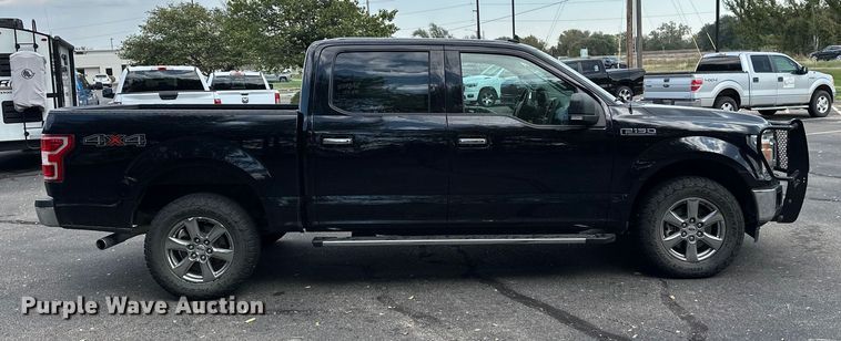 image for item OJ9932 2020 Ford F150 XLT SuperCrew pickup truck