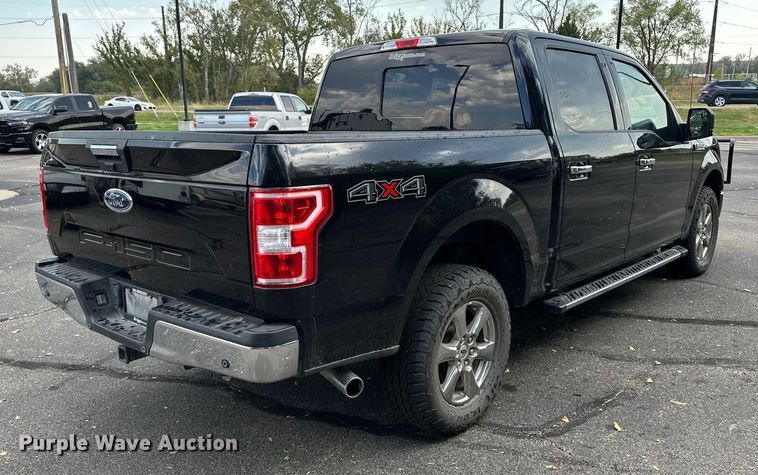 image for item OJ9932 2020 Ford F150 XLT SuperCrew pickup truck