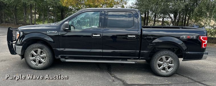 image for item OJ9932 2020 Ford F150 XLT SuperCrew pickup truck