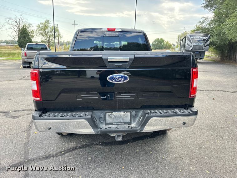 image for item OJ9932 2020 Ford F150 XLT SuperCrew pickup truck