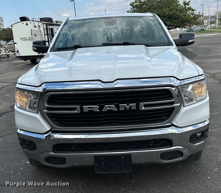 image for item OJ9933 2020 RAM 1500 Big Horn Crew Cab pickup truck