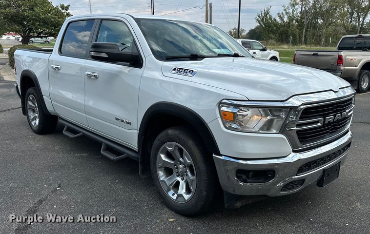 image for item OJ9933 2020 RAM 1500 Big Horn Crew Cab pickup truck