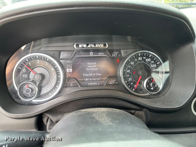 image for item OJ9933 2020 RAM 1500 Big Horn Crew Cab pickup truck