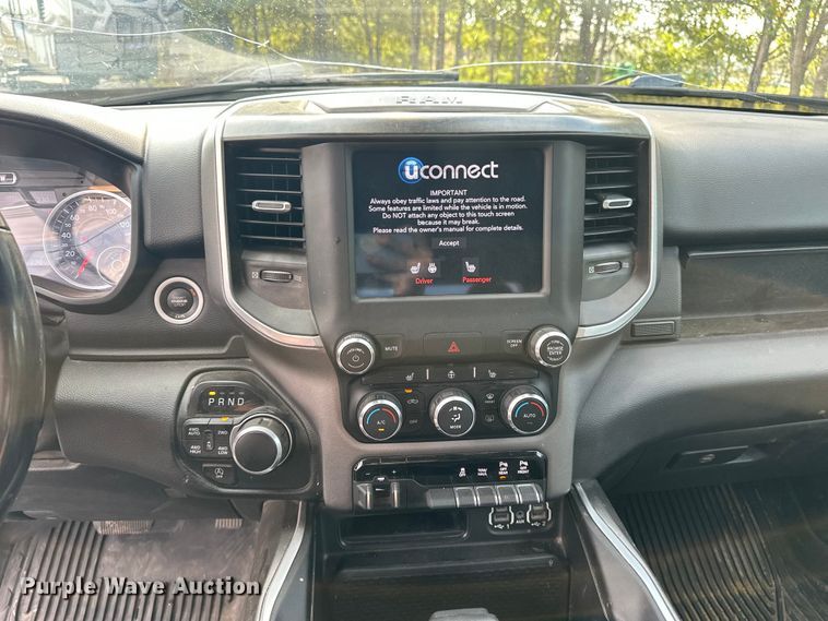 image for item OJ9933 2020 RAM 1500 Big Horn Crew Cab pickup truck