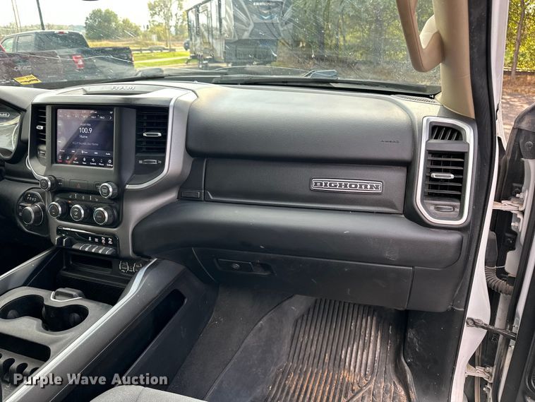 image for item OJ9933 2020 RAM 1500 Big Horn Crew Cab pickup truck