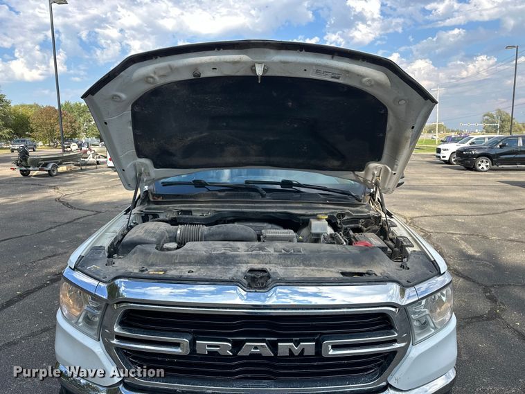 image for item OJ9933 2020 RAM 1500 Big Horn Crew Cab pickup truck