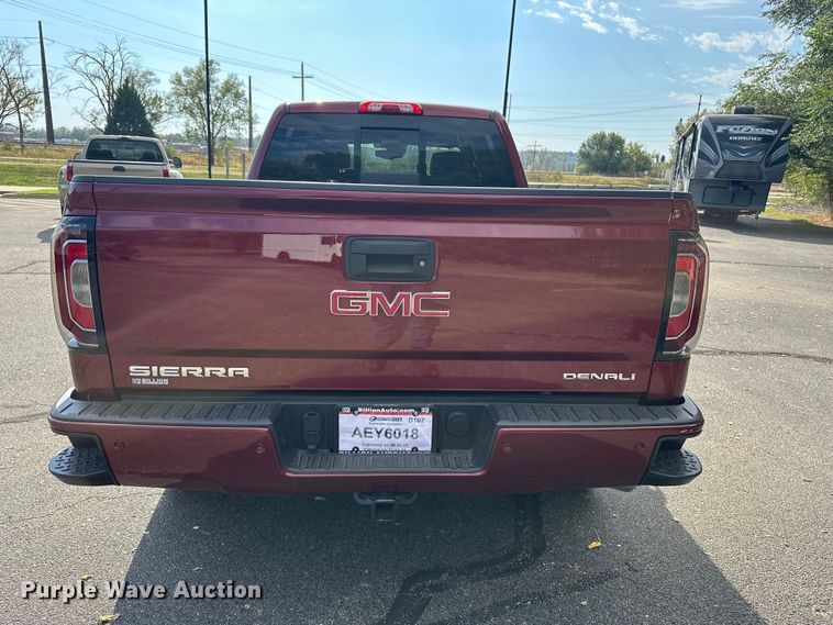 image for item OJ9934 2017 GMC Sierra Denali Crew Cab pickup truck