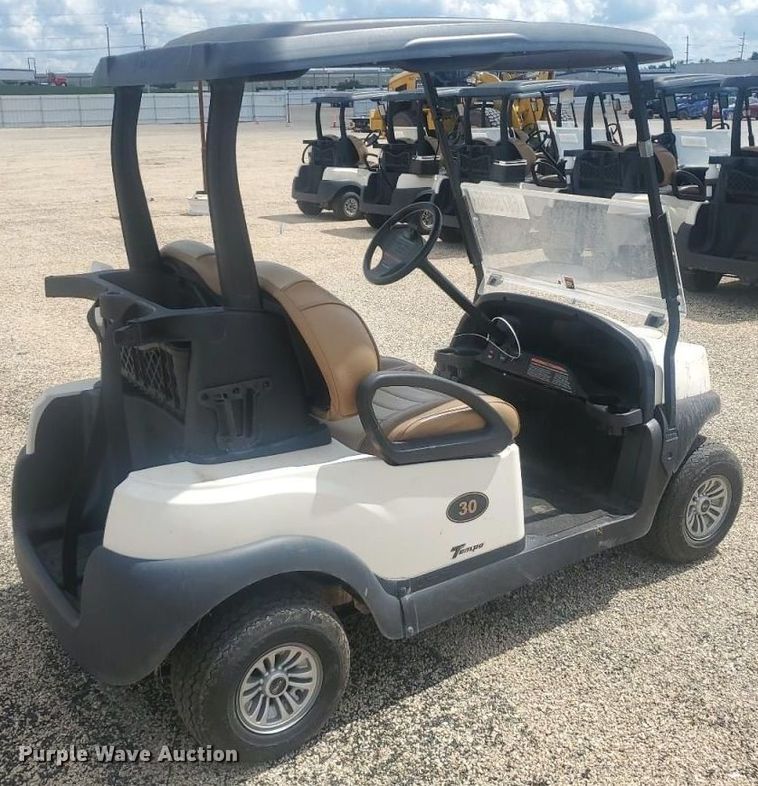 image for item YA0876 2022 Club Car Tempo Connect golf cart