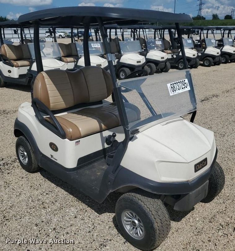 image for item YA0879 2022 Club Car Tempo Connect golf cart