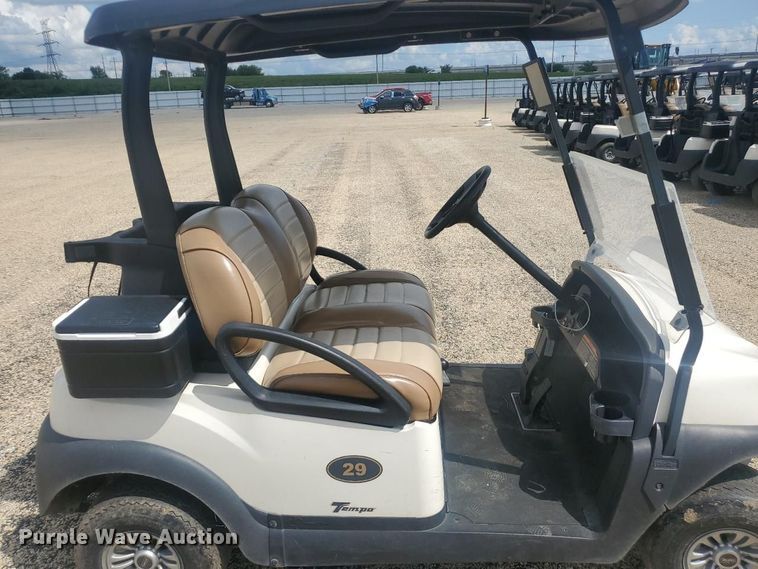 image for item YA0885 2022 Club Car Tempo Connect golf cart