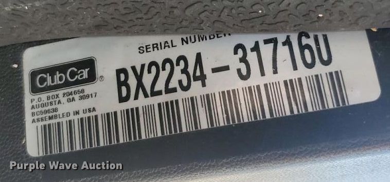 image for item YA0904 2022 Club Car Tempo Connect golf cart