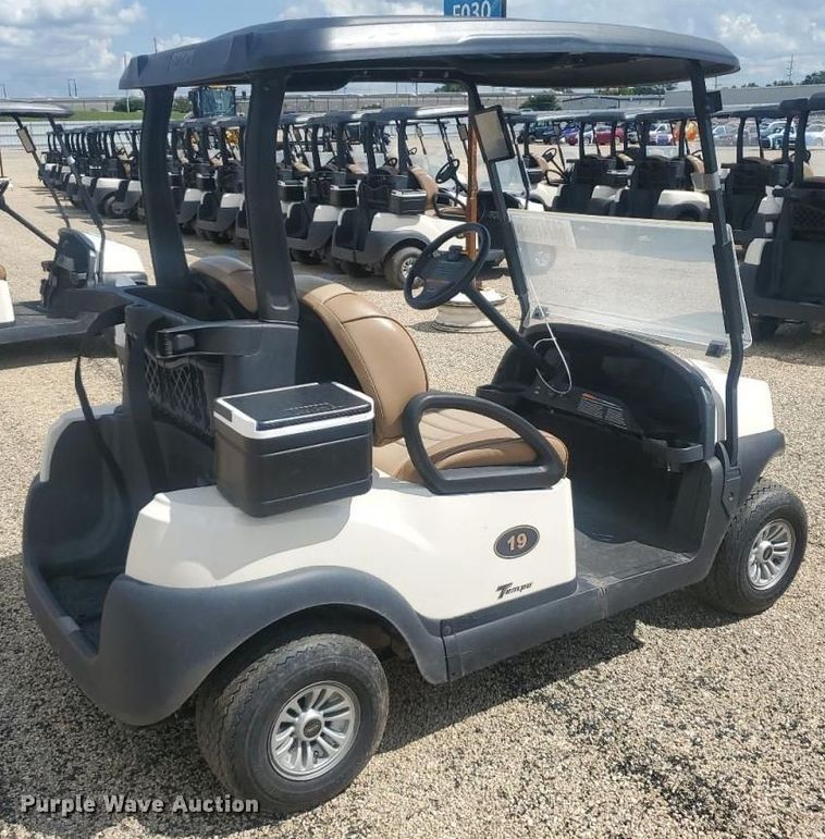 image for item YA0908 2022 Club Car Tempo Connect golf cart