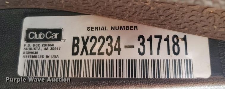 image for item YA0909 2022 Club Car Tempo Connect golf cart