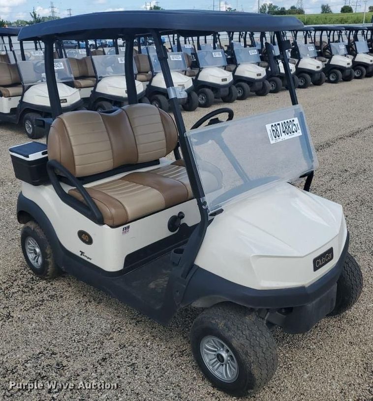 image for item YA0911 2022 Club Car Tempo Connect golf cart