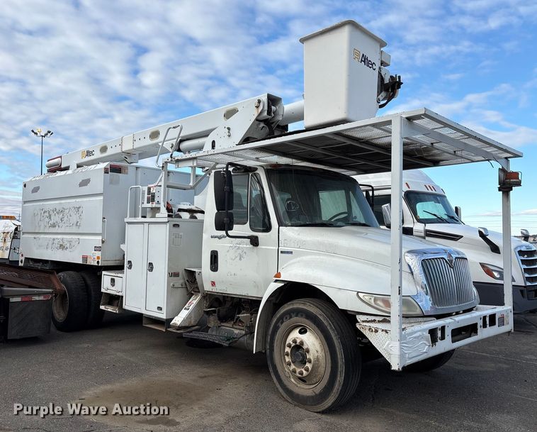CAMIóN CON CANASTILLA 2011 INTERNATIONAL ALTEC