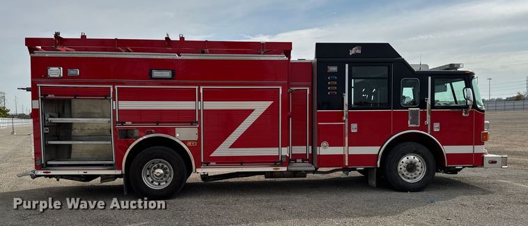 image for item YA1350 2007 Pierce Enforcer pumper fire truck