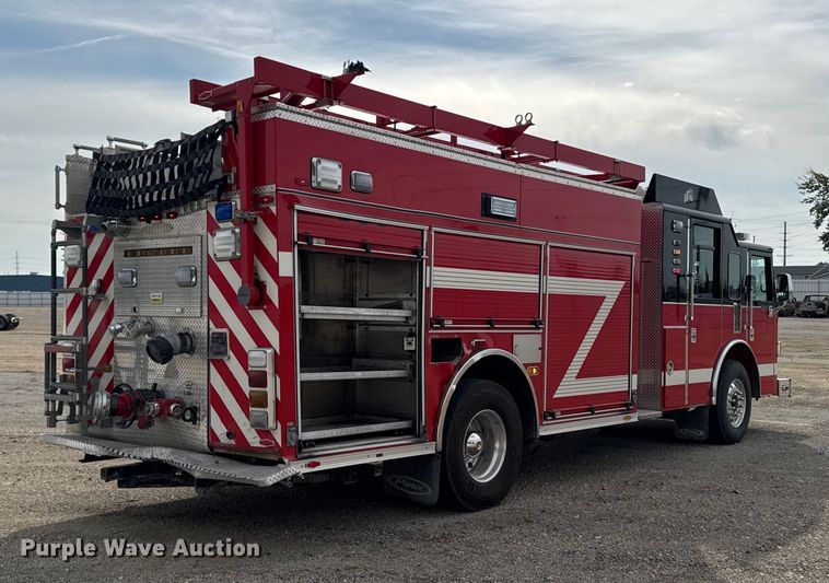 image for item YA1350 2007 Pierce Enforcer pumper fire truck