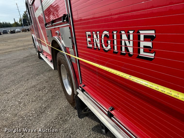 image for item YA1350 2007 Pierce Enforcer pumper fire truck