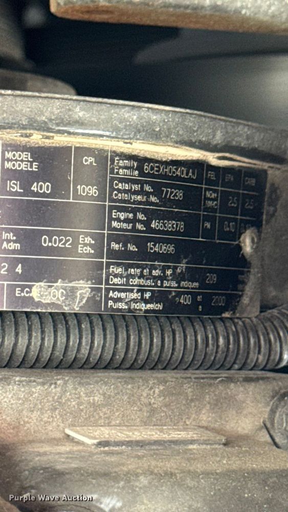 image for item YA1350 2007 Pierce Enforcer pumper fire truck