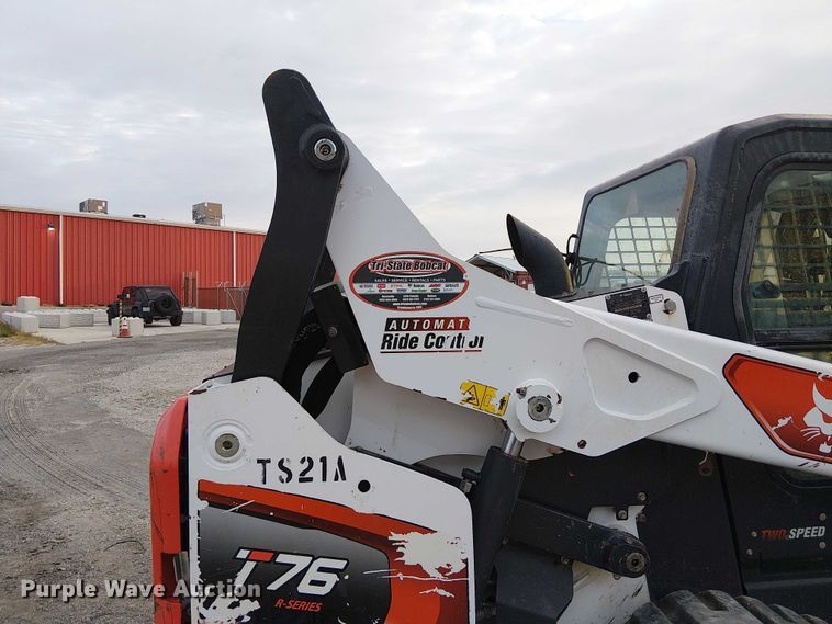image for item DJ7871 2021 Bobcat T76 tracked skid steer loader