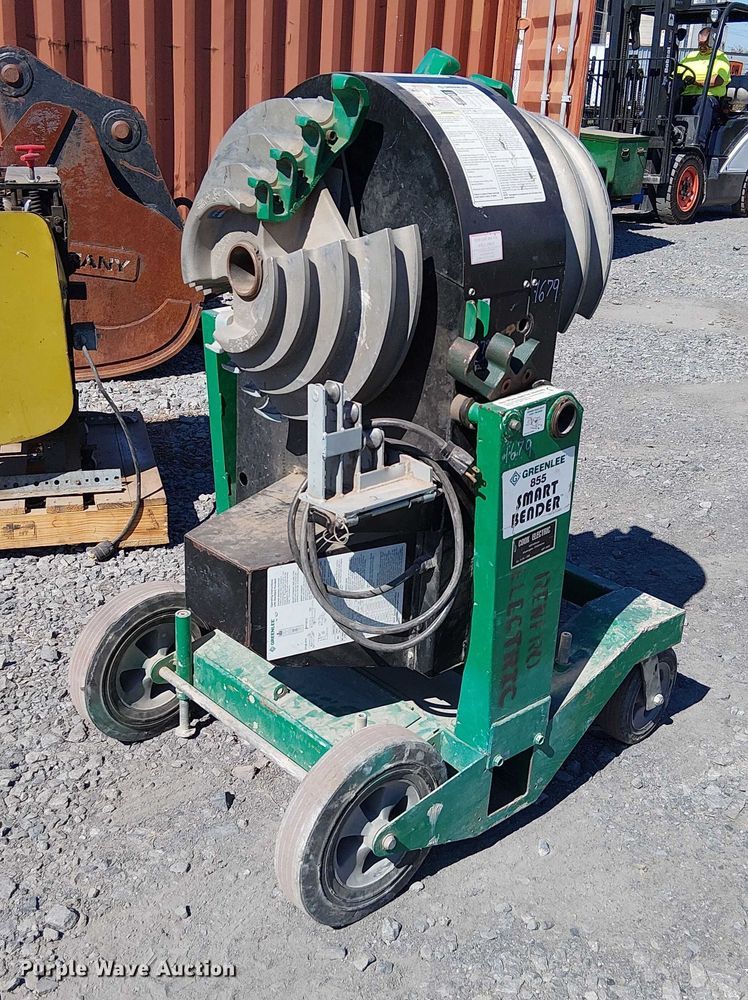 image for item DJ7883 Greenlee 855 Smart Bender conduit bender