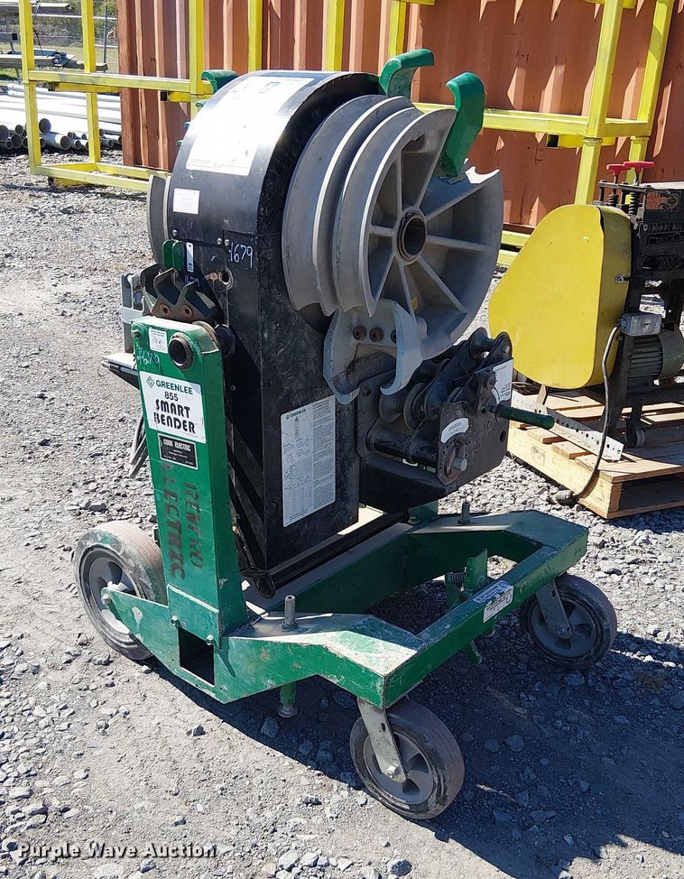 image for item DJ7883 Greenlee 855 Smart Bender conduit bender