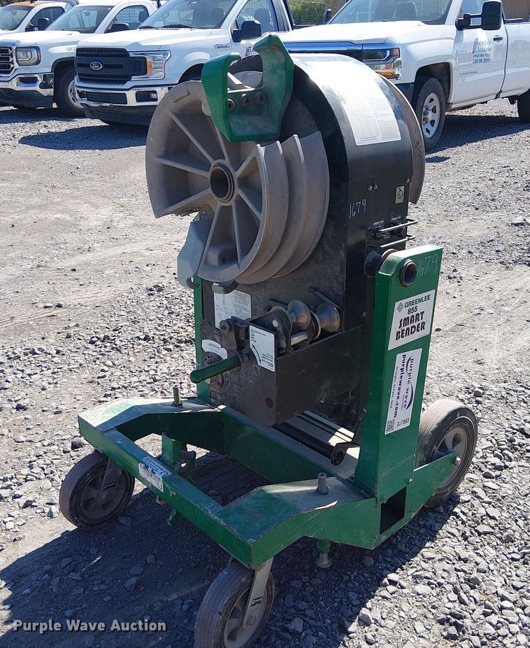 image for item DJ7883 Greenlee 855 Smart Bender conduit bender