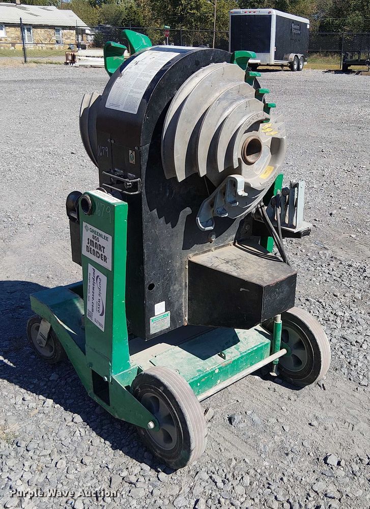 image for item DJ7883 Greenlee 855 Smart Bender conduit bender