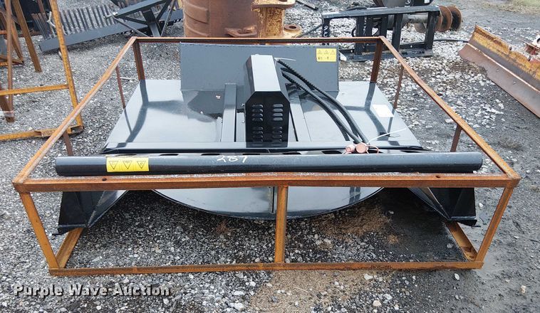 image for item DJ7925 2025 Mower King SSRC skid steer brush mower