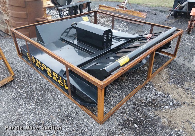 image for item DJ7925 2025 Mower King SSRC skid steer brush mower