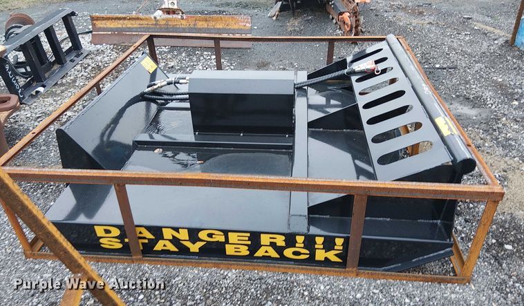 image for item DJ7925 2025 Mower King SSRC skid steer brush mower