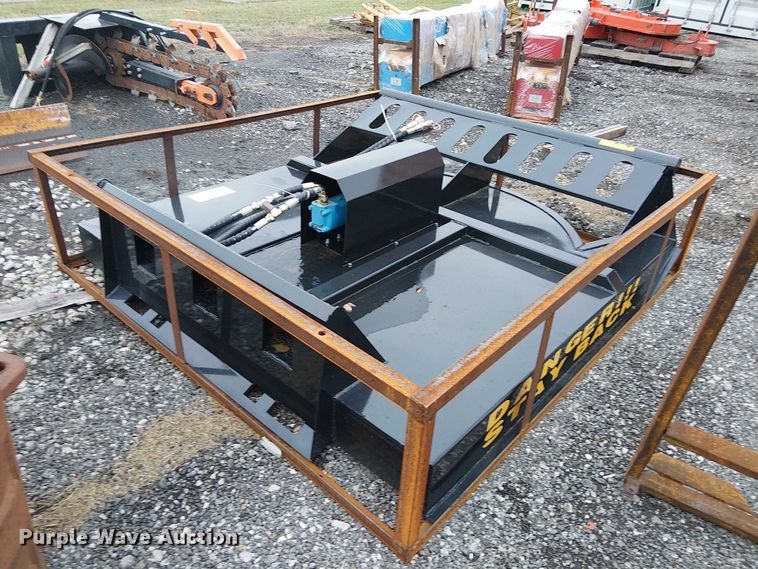 image for item DJ7925 2025 Mower King SSRC skid steer brush mower