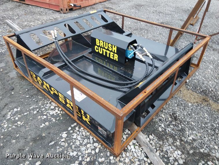 image for item DJ7925 2025 Mower King SSRC skid steer brush mower