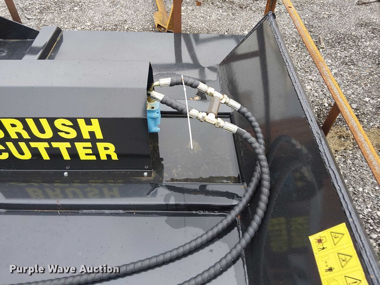 image for item DJ7925 2025 Mower King SSRC skid steer brush mower