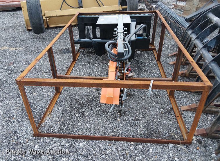 image for item DJ7926 2025 Mower King ECSSCT73 skid steer trencher