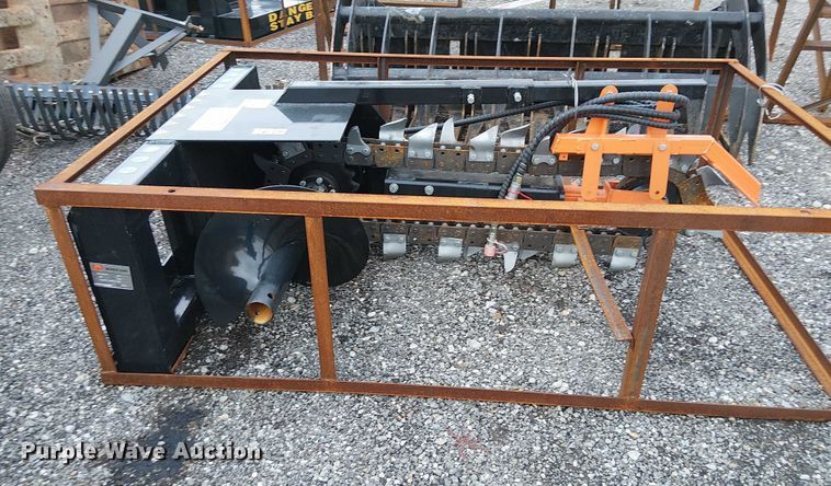 image for item DJ7926 2025 Mower King ECSSCT73 skid steer trencher