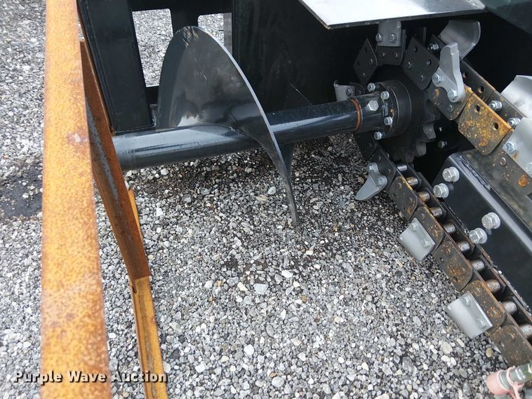 image for item DJ7926 2025 Mower King ECSSCT73 skid steer trencher