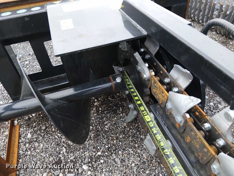 image for item DJ7926 2025 Mower King ECSSCT73 skid steer trencher