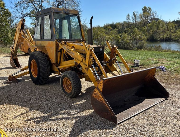 image for item DK0021 1974 Case 580B backhoe