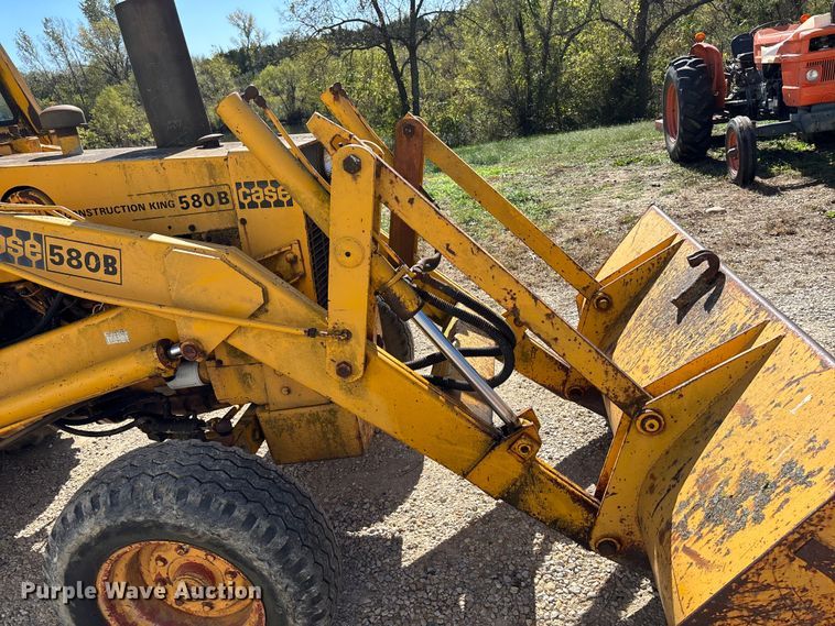 image for item DK0021 1974 Case 580B backhoe