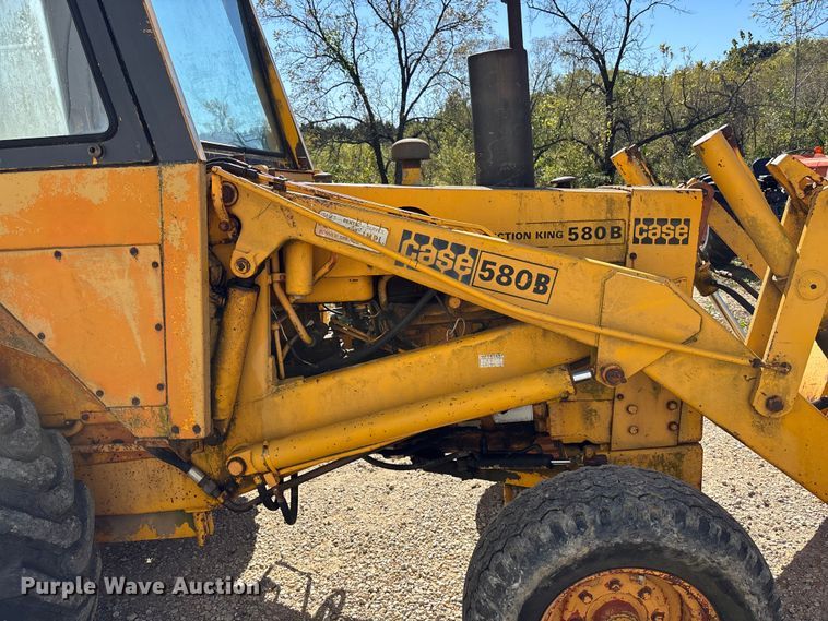 image for item DK0021 1974 Case 580B backhoe