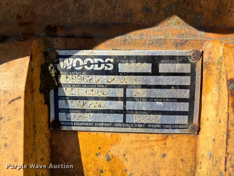 image for item DK0021 1974 Case 580B backhoe