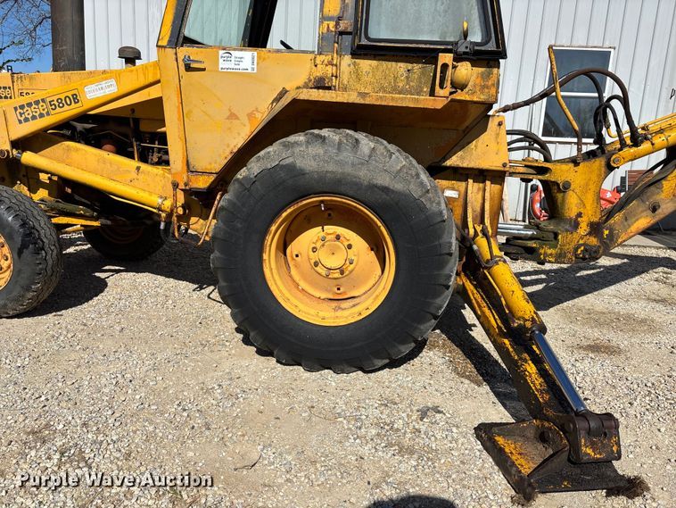image for item DK0021 1974 Case 580B backhoe