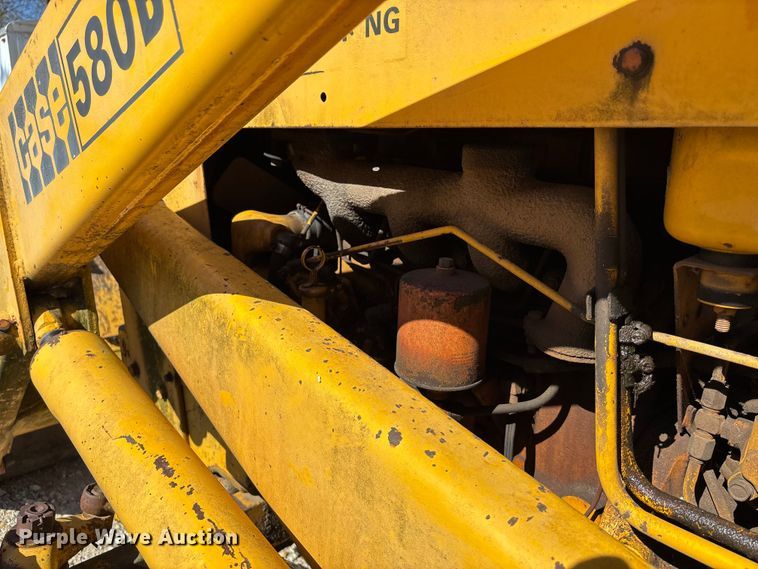 image for item DK0021 1974 Case 580B backhoe