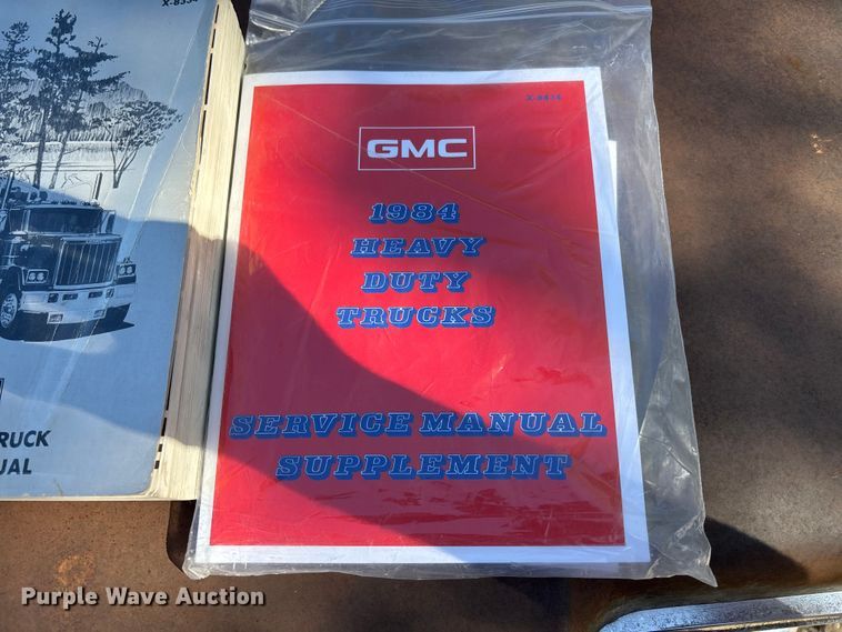 image for item DK0029 1984 GMC  Brigadier dump truck