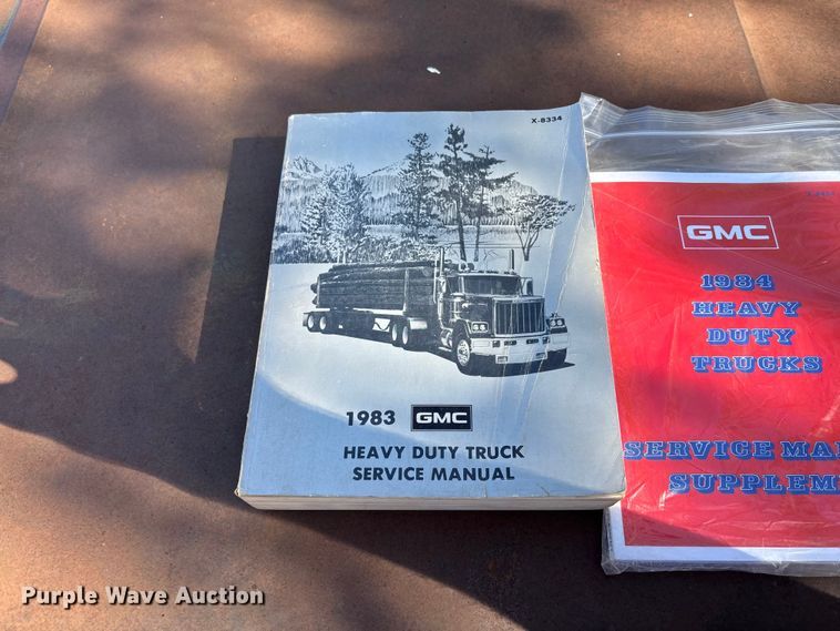 image for item DK0029 1984 GMC  Brigadier dump truck