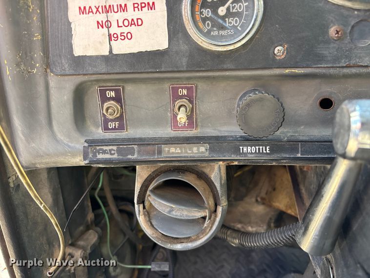 image for item DK0029 1984 GMC  Brigadier dump truck